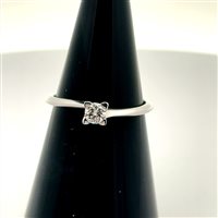 Anello Donna Solitario in Oro Diamante Cianfrone Gioielli ANOR-99-198